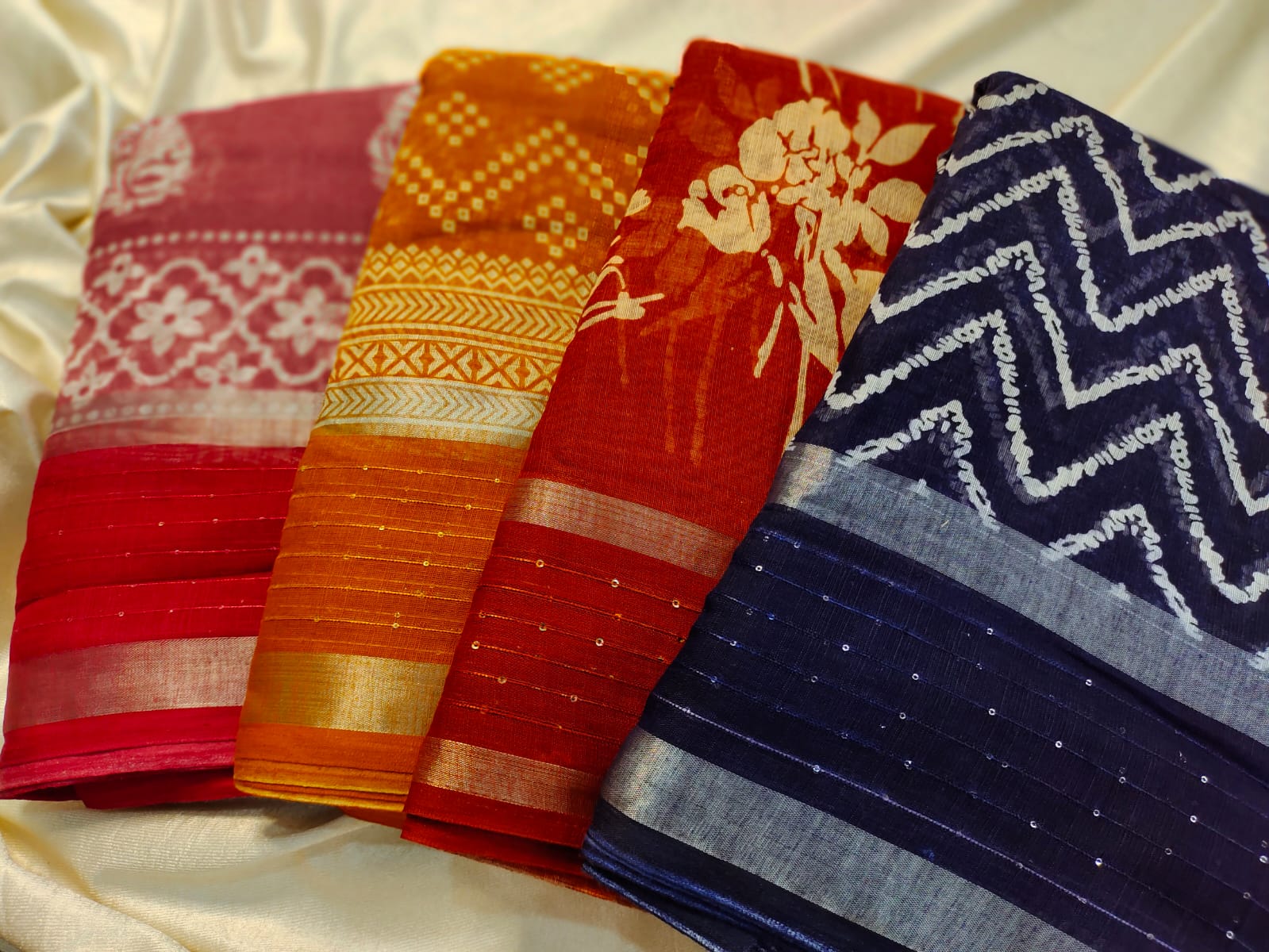 1+3 dola silk saree