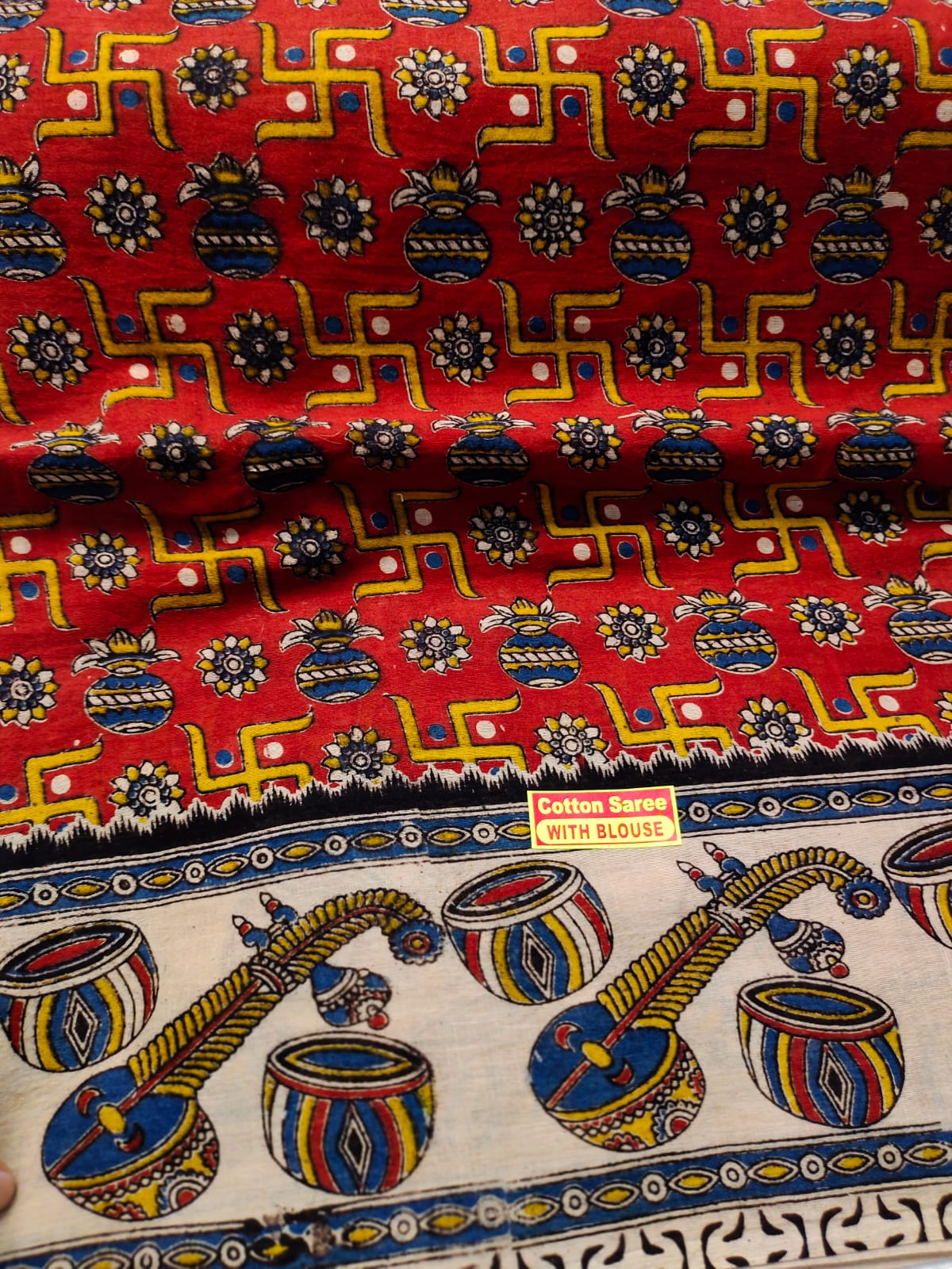 Kalamkari cotton sarees