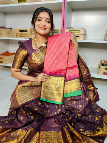 Vitange gadwal silk saree