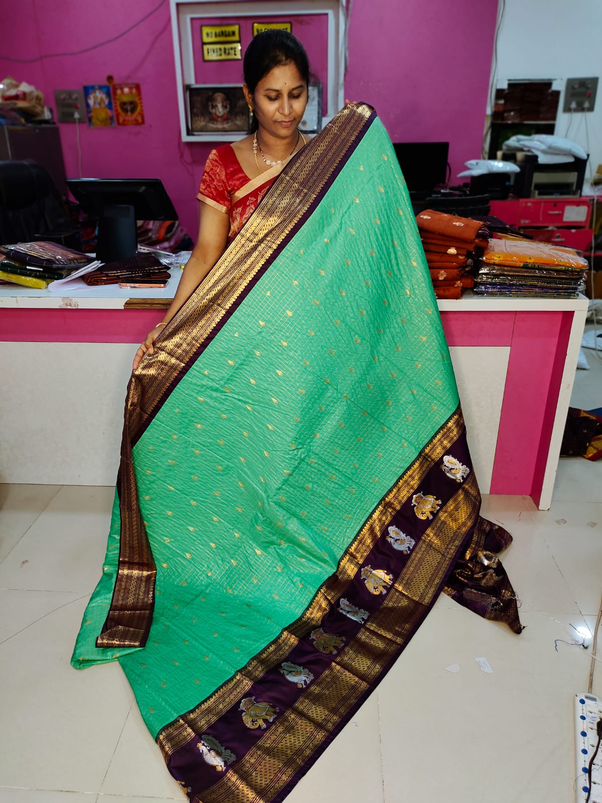 Vintage gadwal sarees