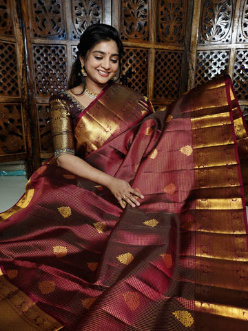 100% silk mark certified vintage kanchi pattu collection