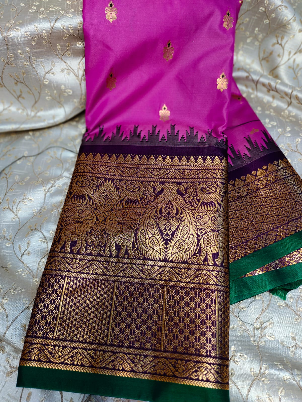 Premium gadwal silk sarees