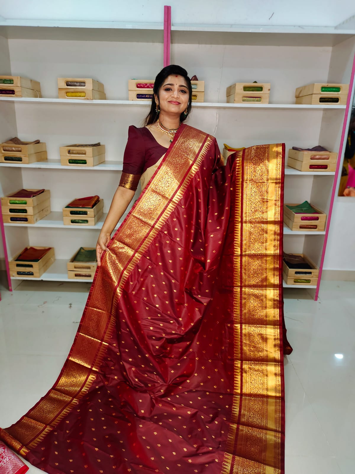 50% offer gadwal silk sarees