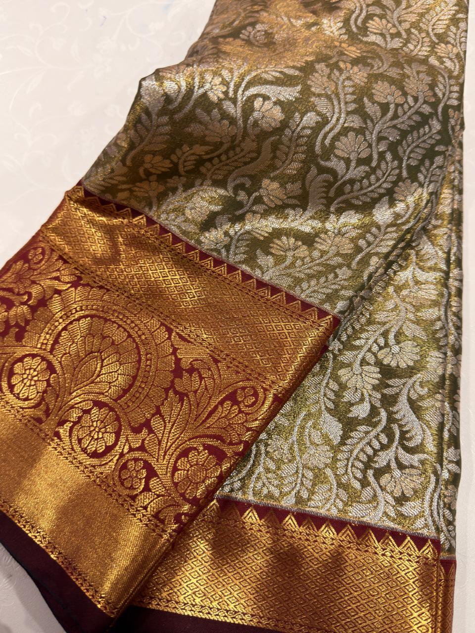 90% offer Kanchi pattu collection