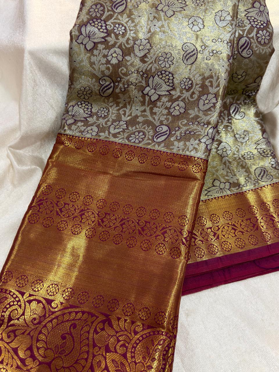90% offer Kanchi pattu collection