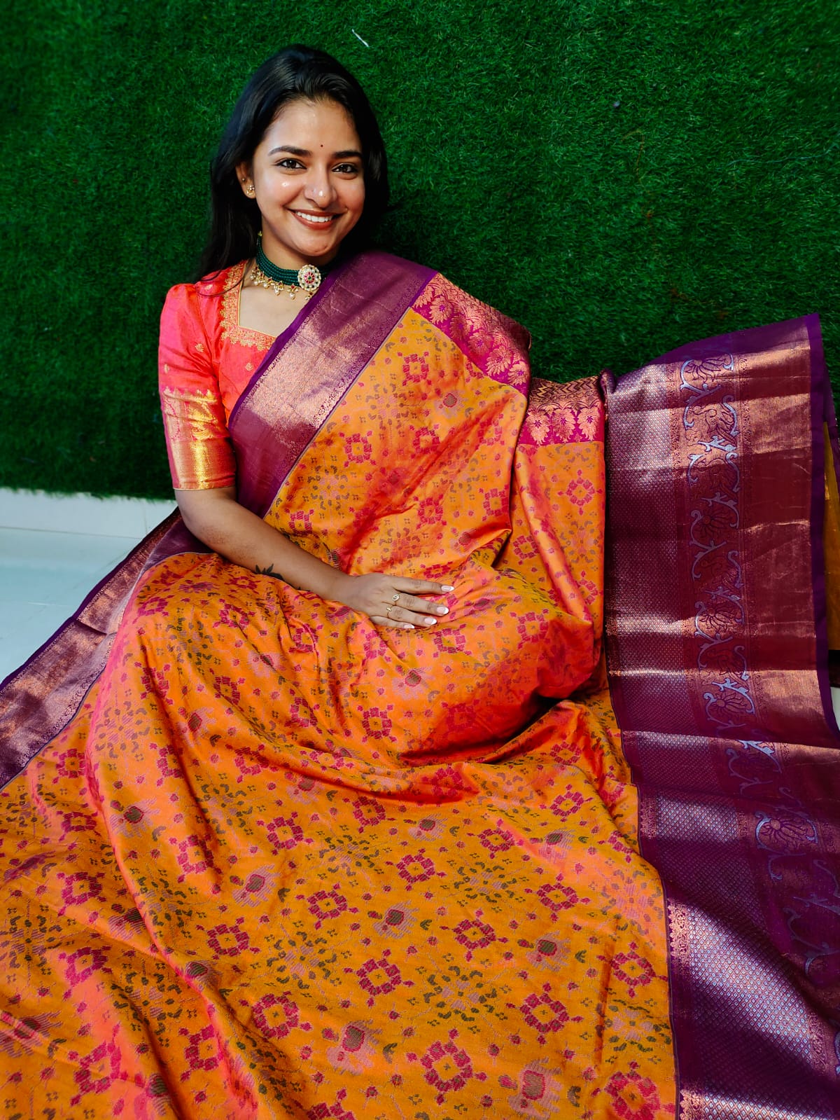 Vitange gadwal silk saree