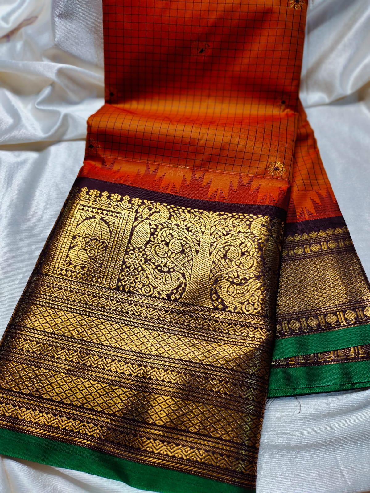 Vitange gadwal silk saree