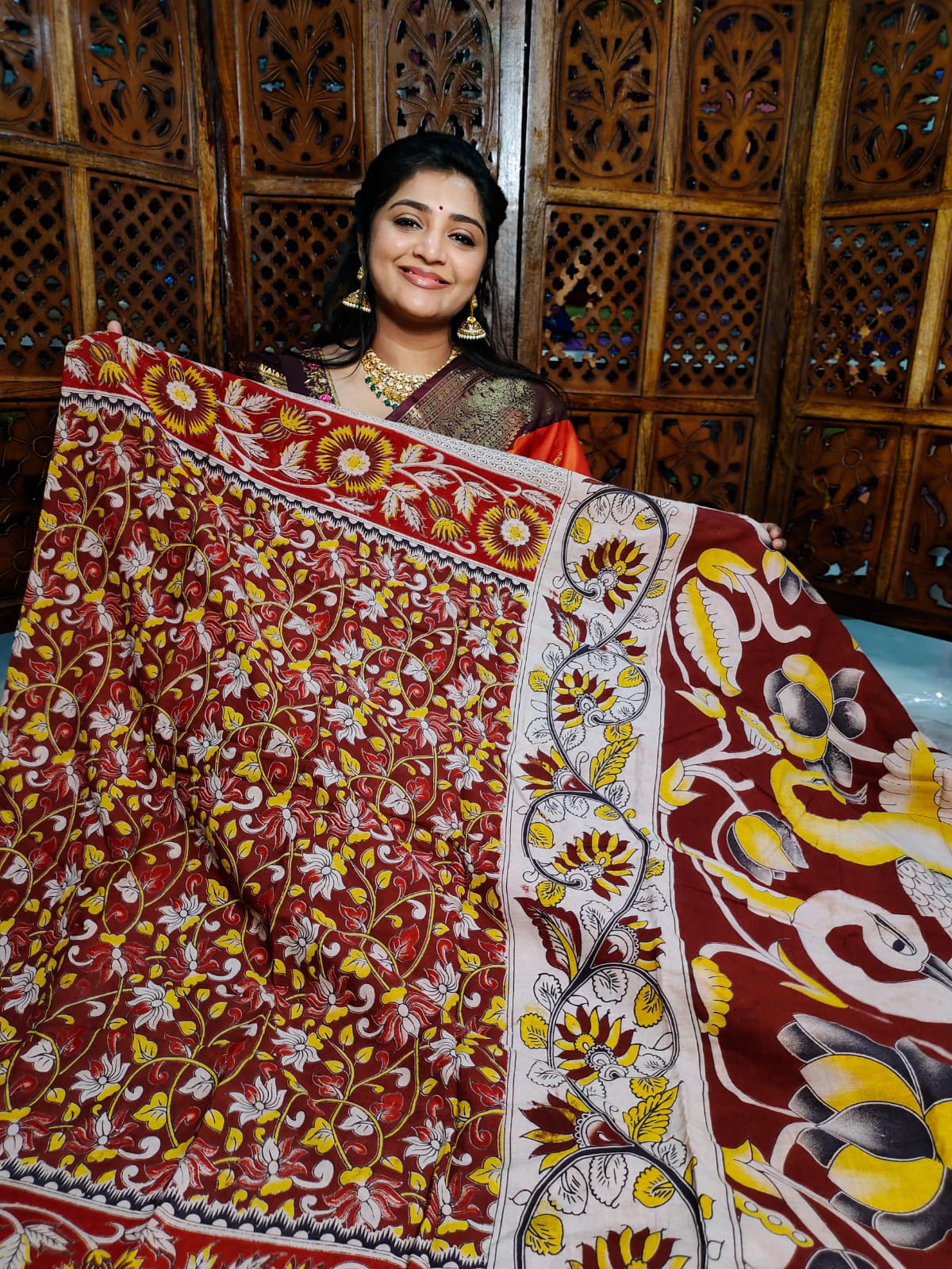Kalamkari cottone
