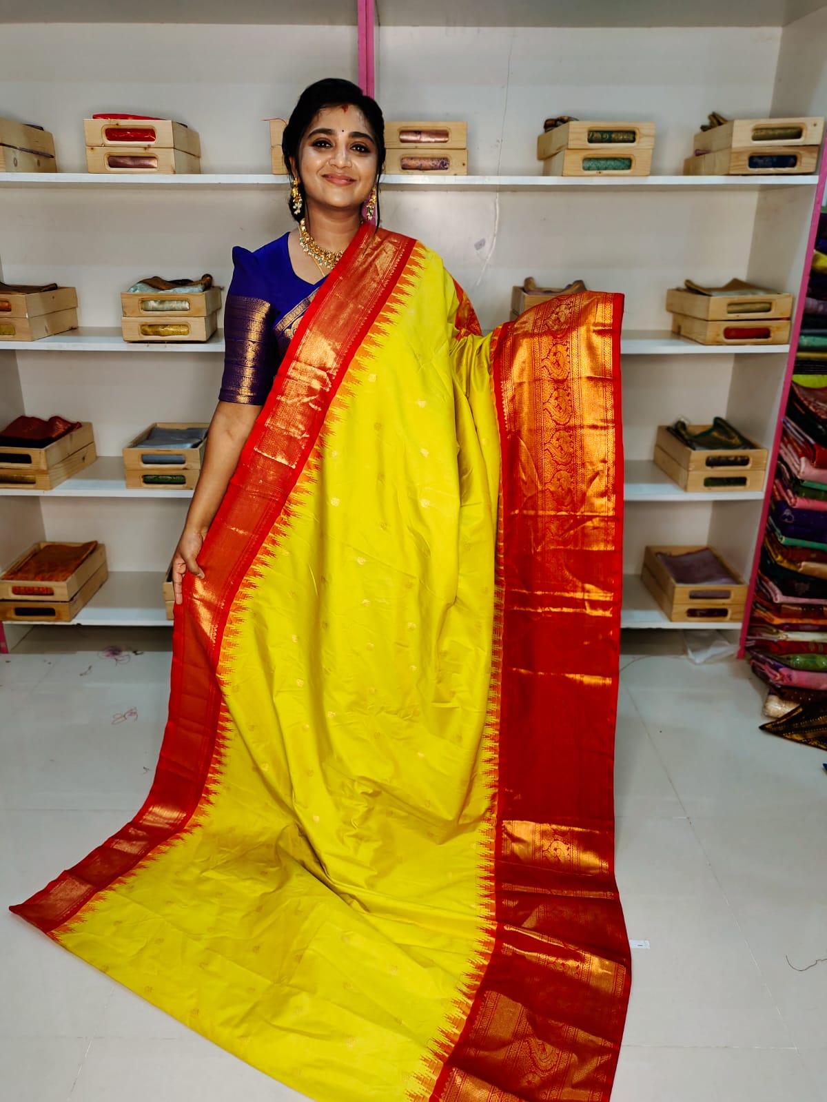 Primeme gadwal silk saree