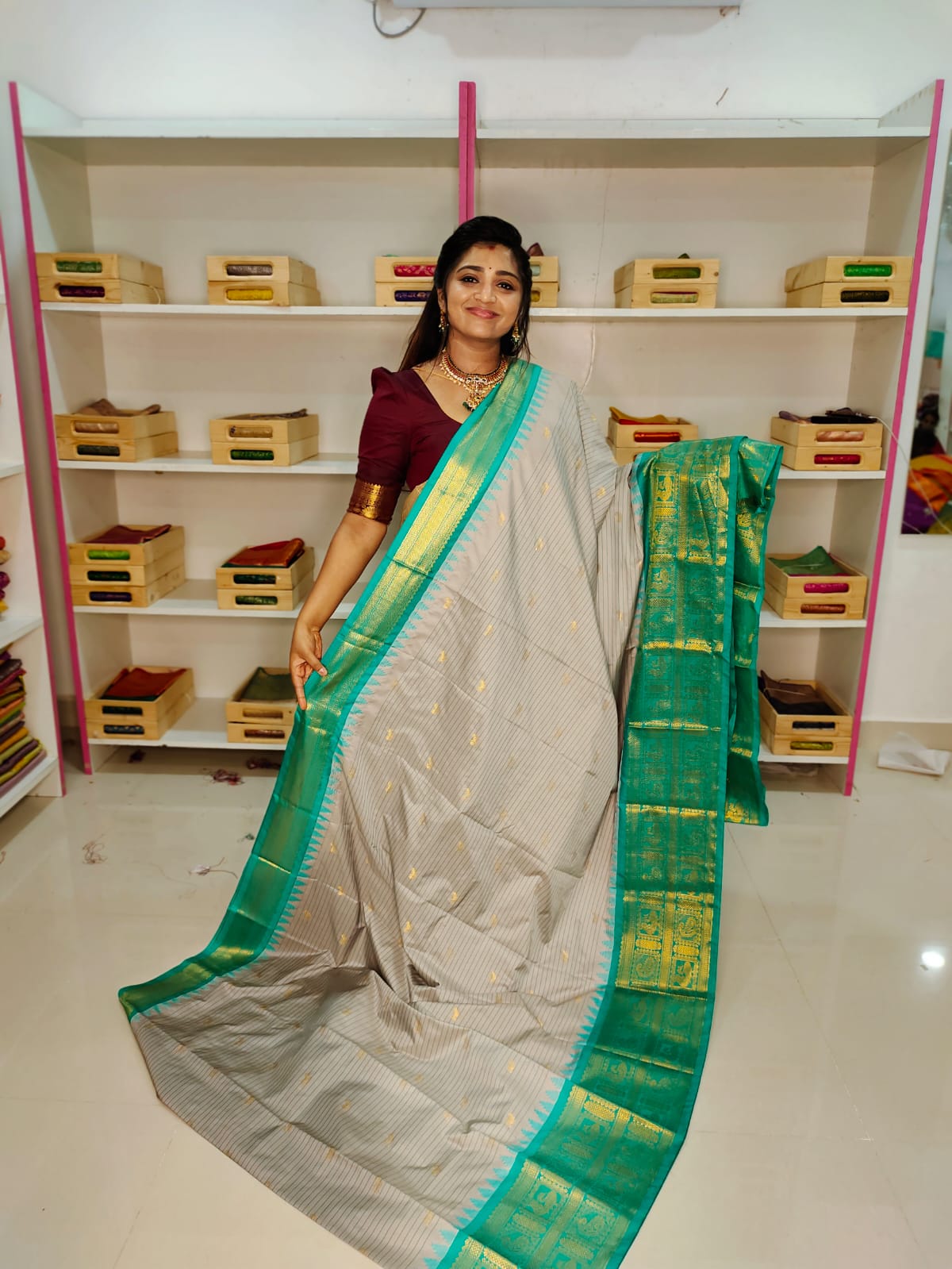 50% offer gadwal silk sarees