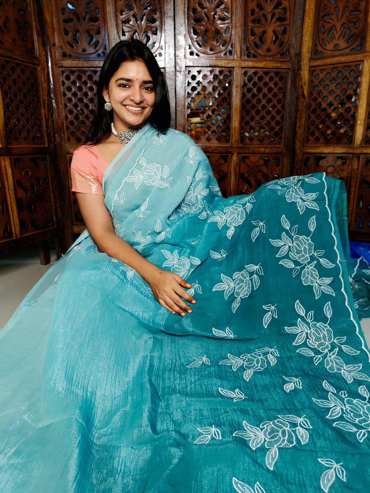 50% offer banarasi silk saree