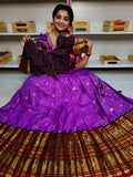 Gadwal vintage lehangas