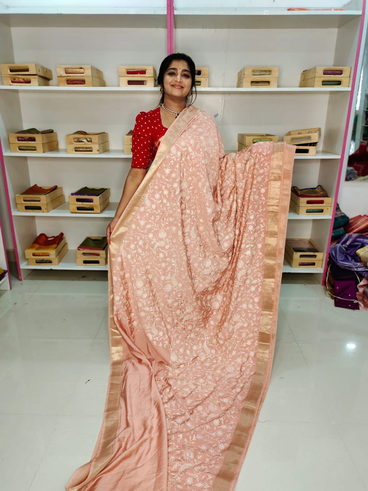 Ashadam clearnce sale fancy saree's