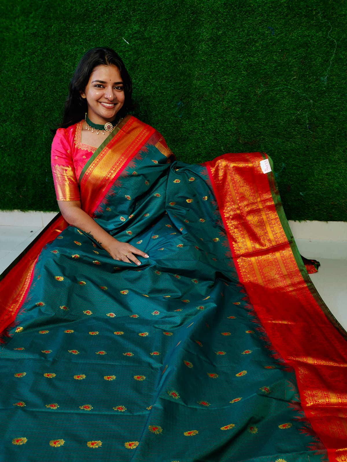 Vitange gadwal silk saree