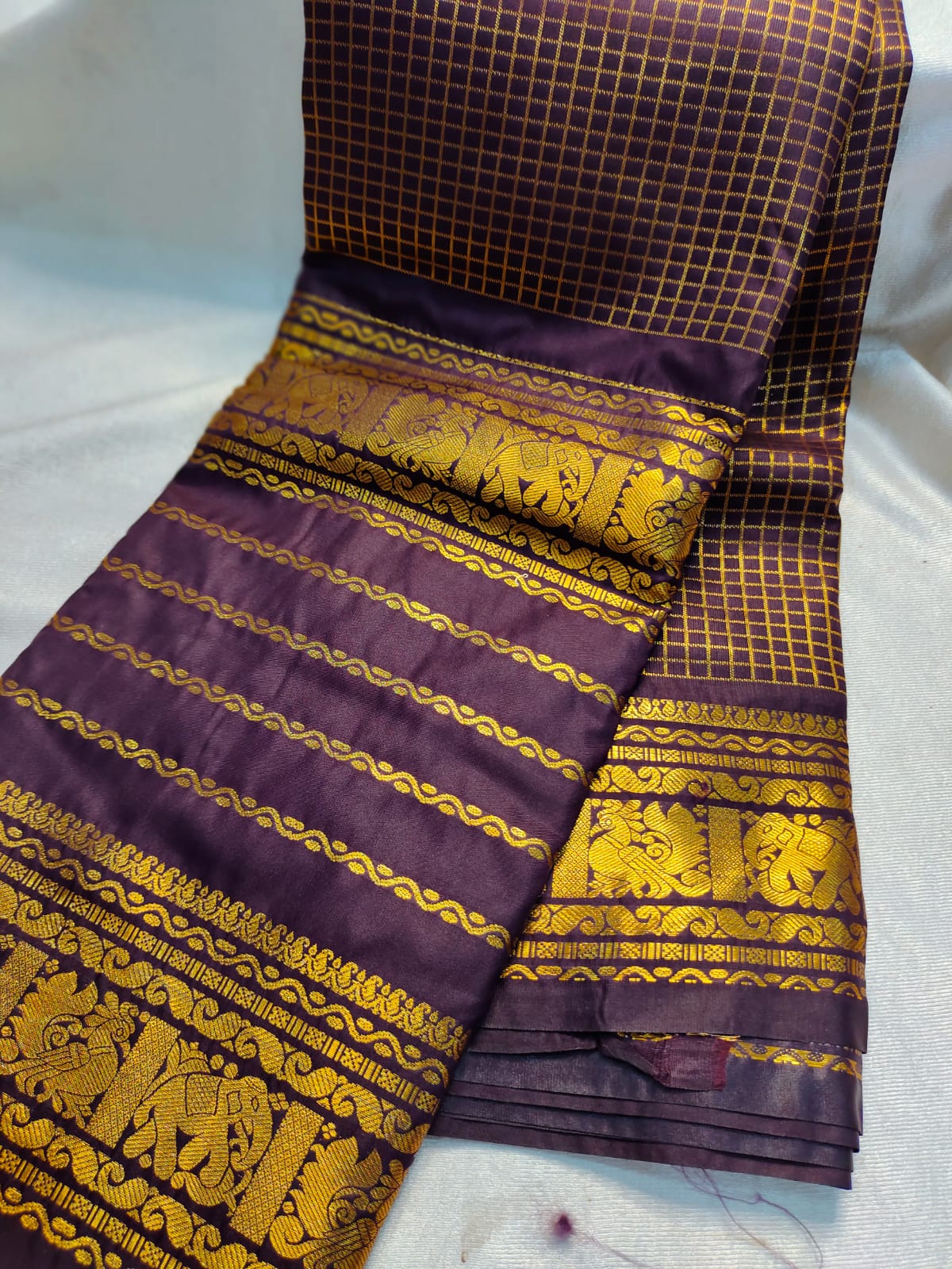 Vintage gadwal sarees