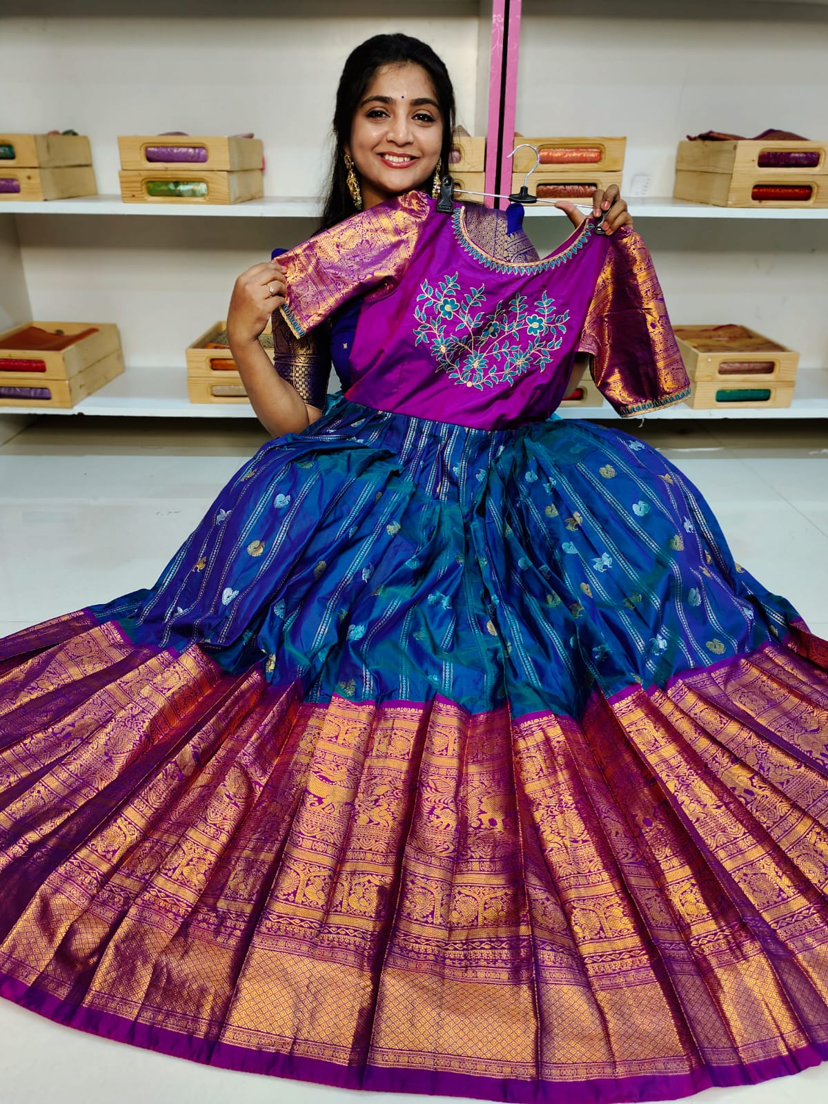 Gadwal frock