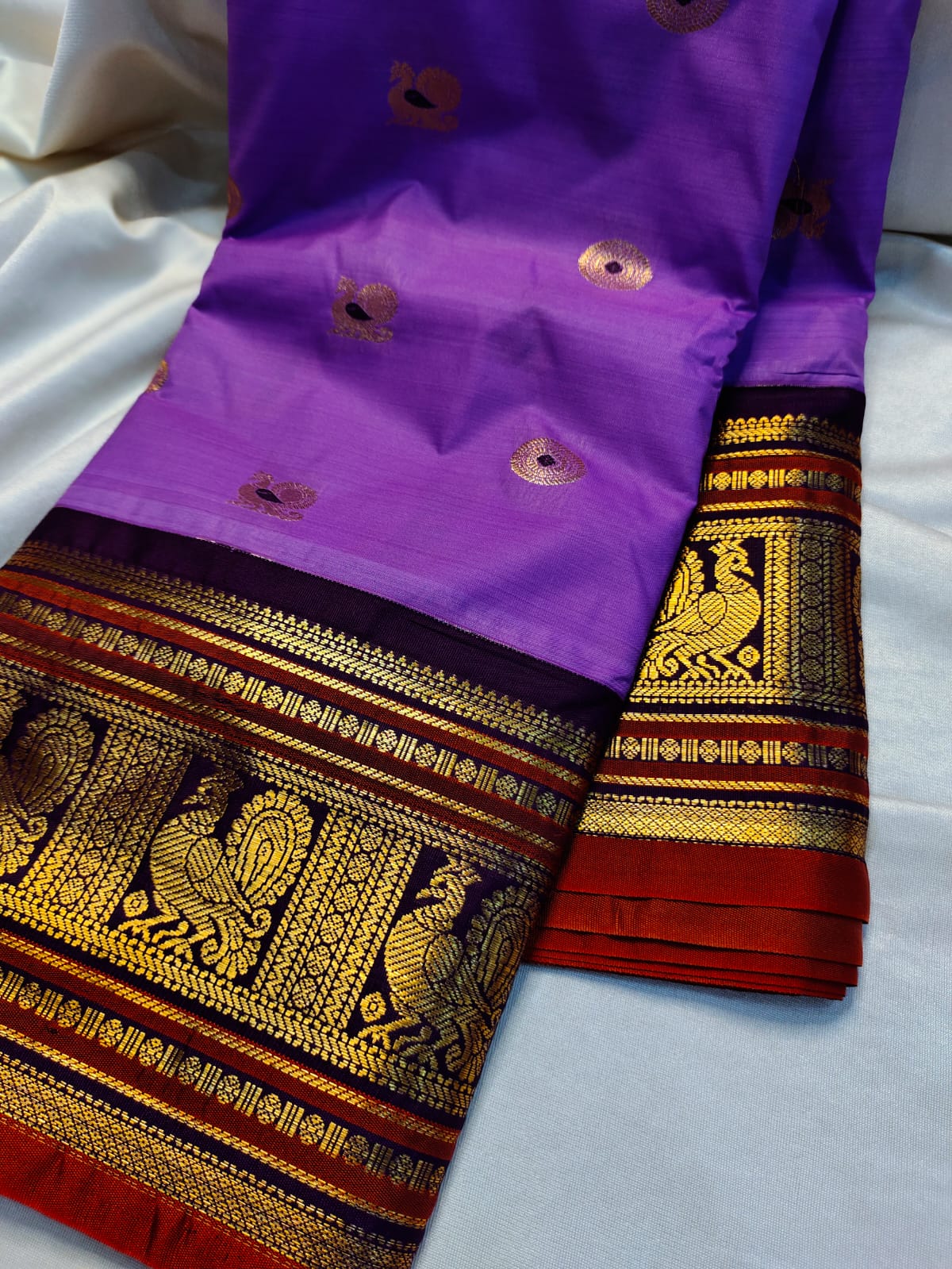 Vintage gadwal sarees