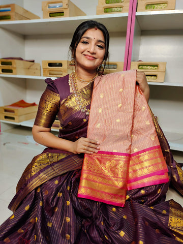 Vitange gadwal silk saree
