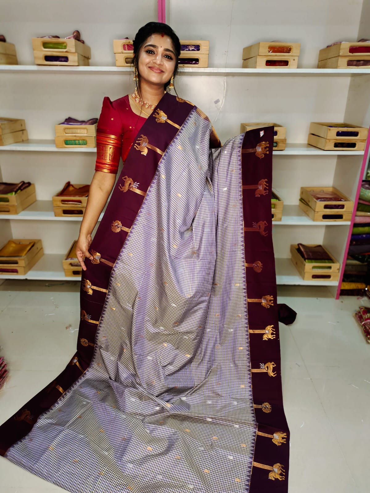 Ashadam sale gadwal silk saree