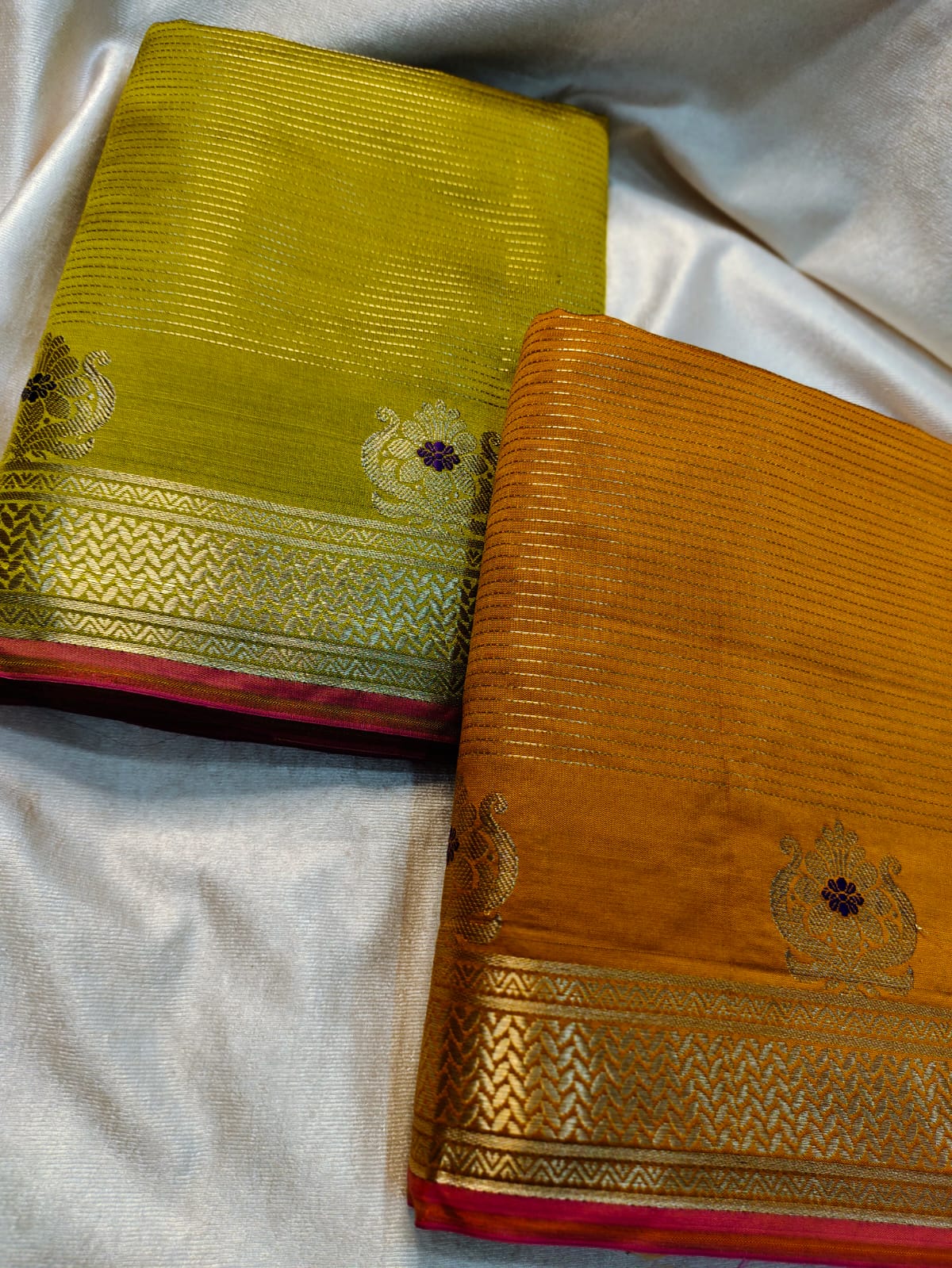 1+1 Chanderi sarees