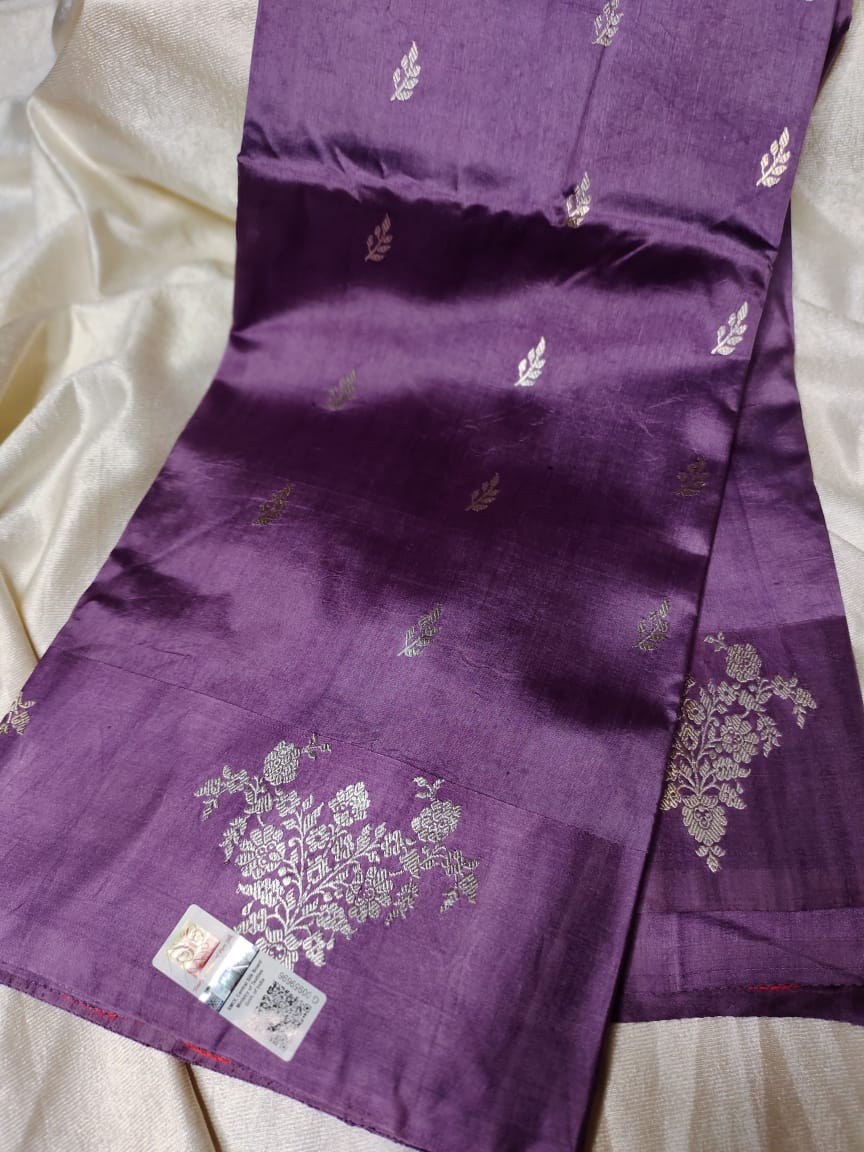 100% silk mark certified green Mango silk saree