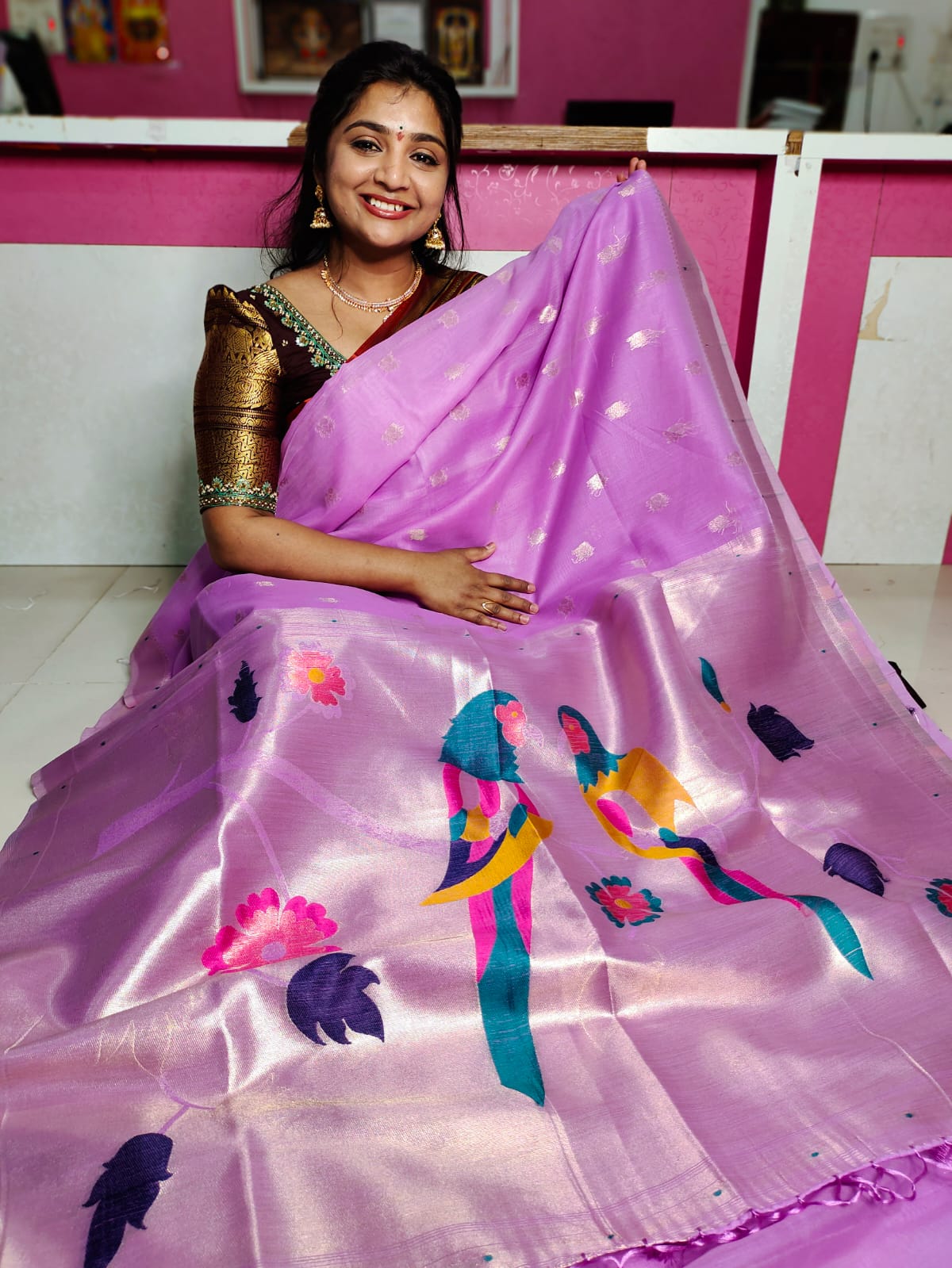 Jamdani cottone saree