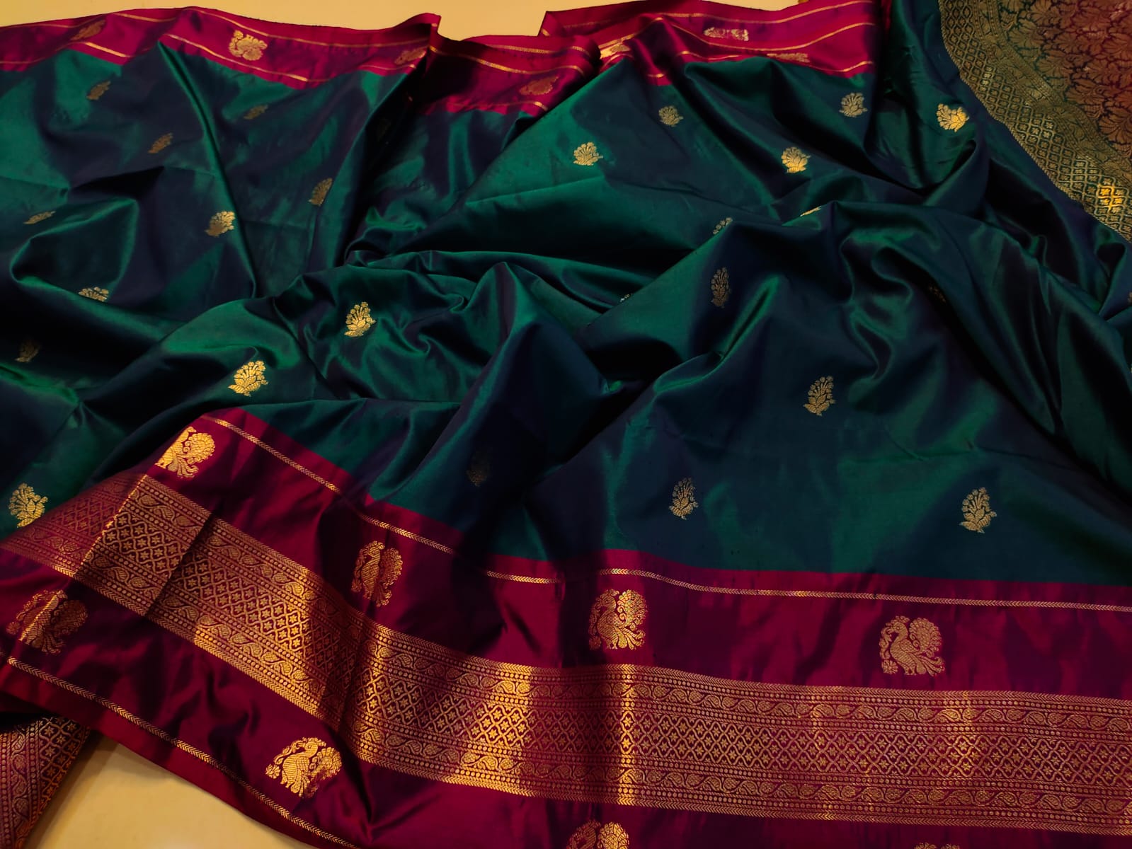 Primeme katan saree