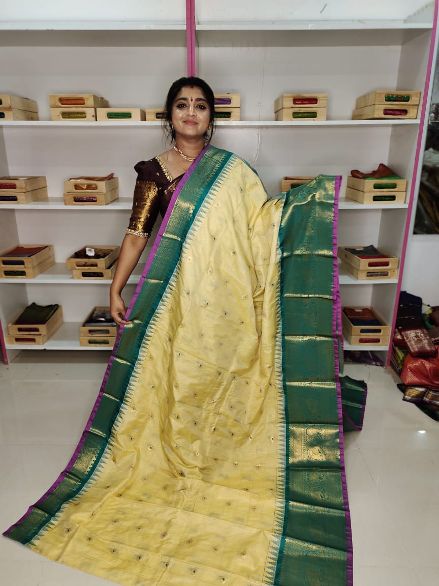 Ashadam sale gadwal silk saree