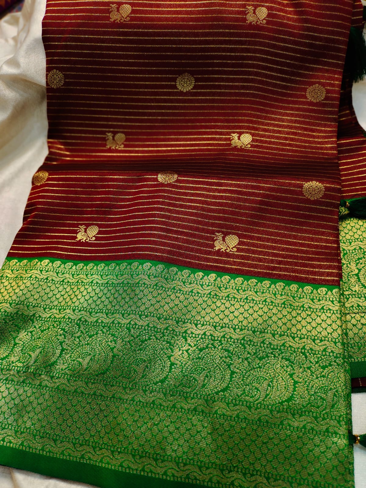 Vintage gadwal silk
