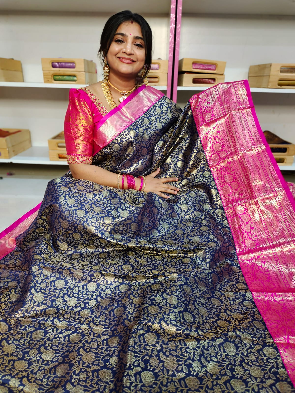 90% offer Kanchi pattu collection