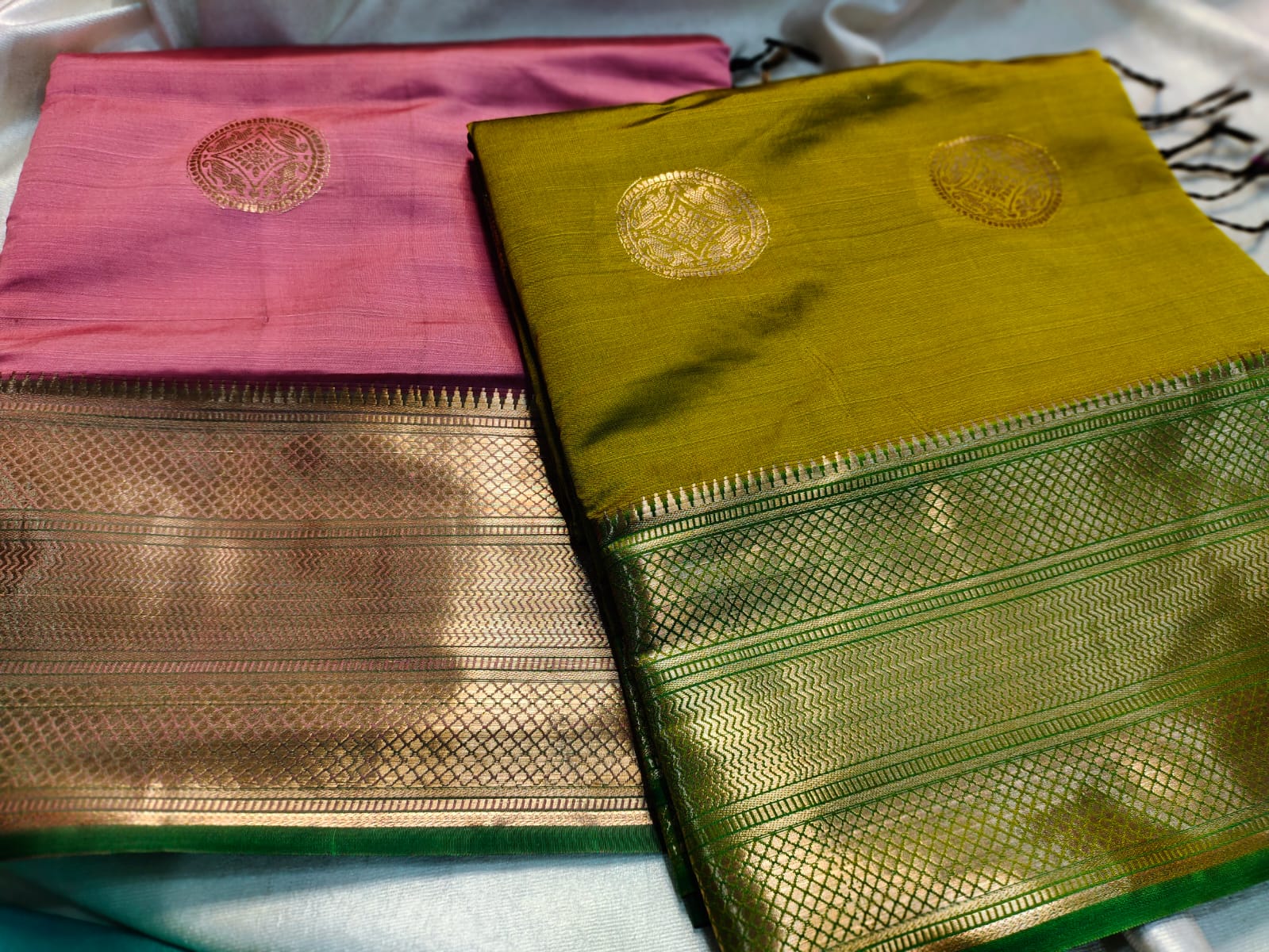 1+1 uppada silk