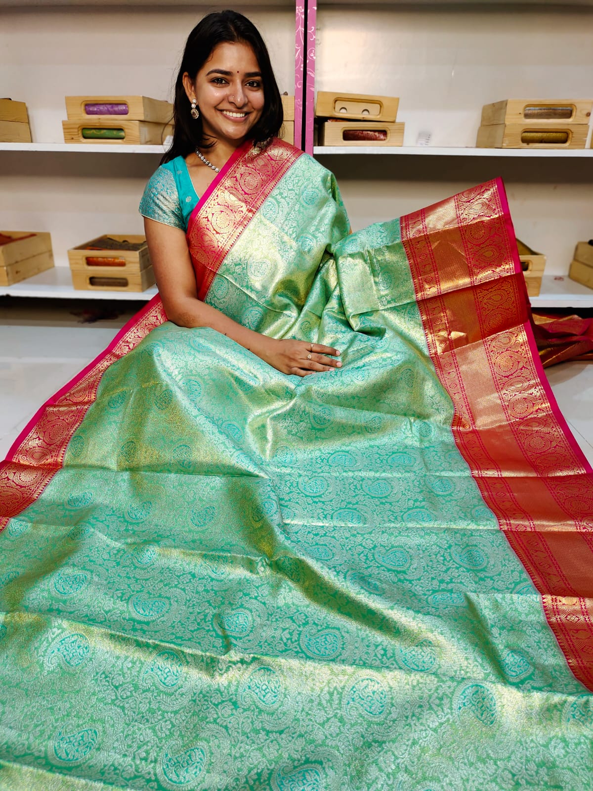 90% offer kanchi pattu collections