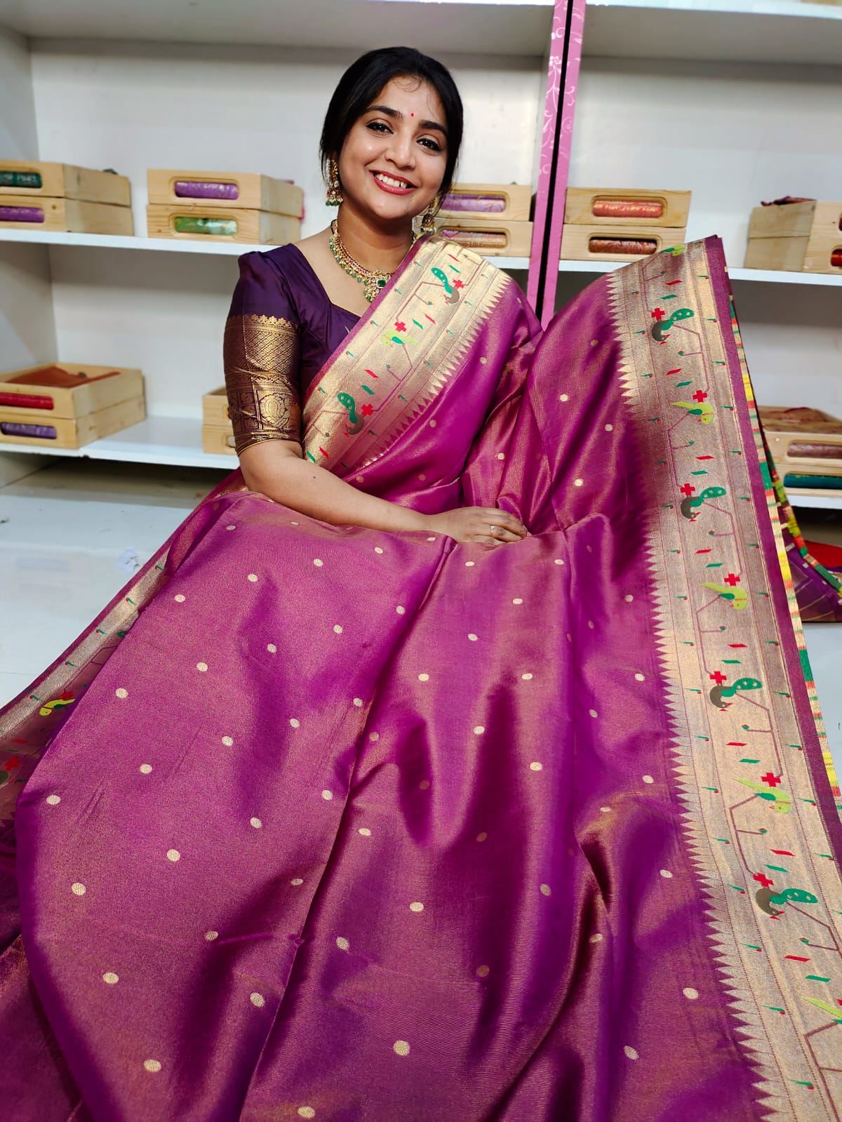 Banarasi tishu saree