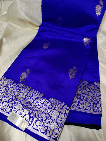 100% silk mark certified green Mango silk saree