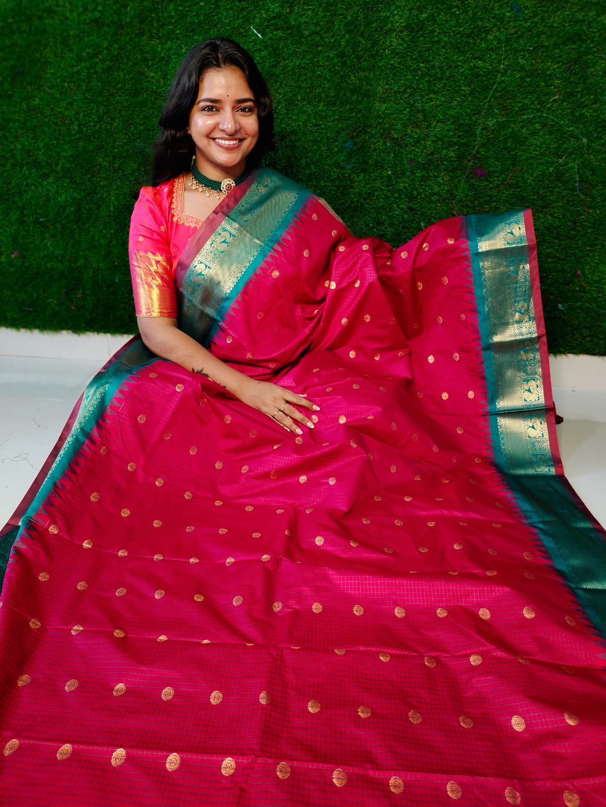 50% offer gadwal silk Saree