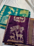 1+1 banarasi saree