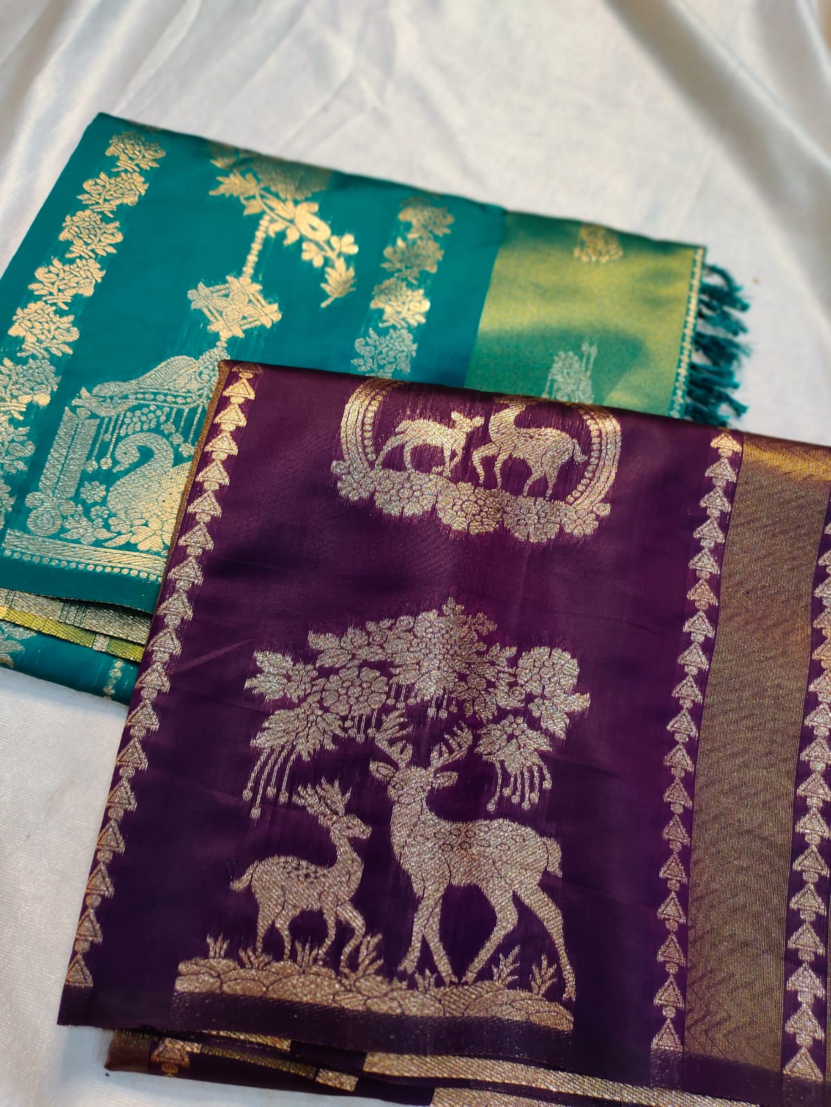 1+1 banarasi saree