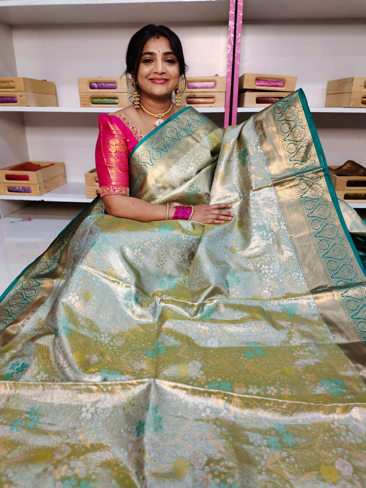 90% offer kanchi pattu collection