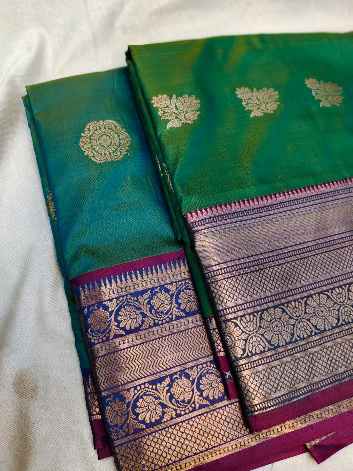 1+1 Uppada silk