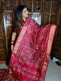 Ikkat duppata 
100% silk Mark certified