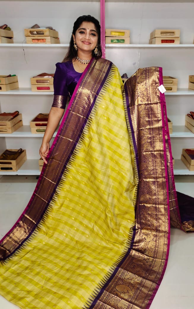 Primeme gadwal silk saree