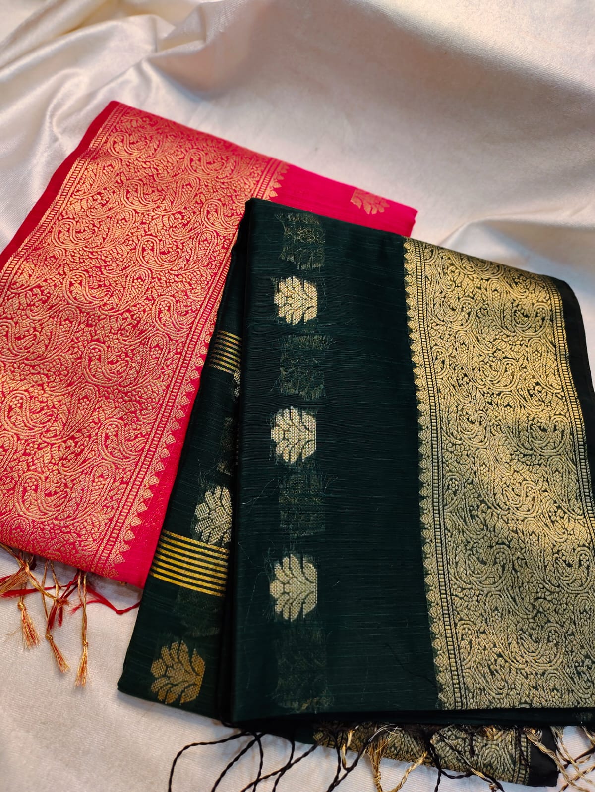 1+1 Chanderi sarees