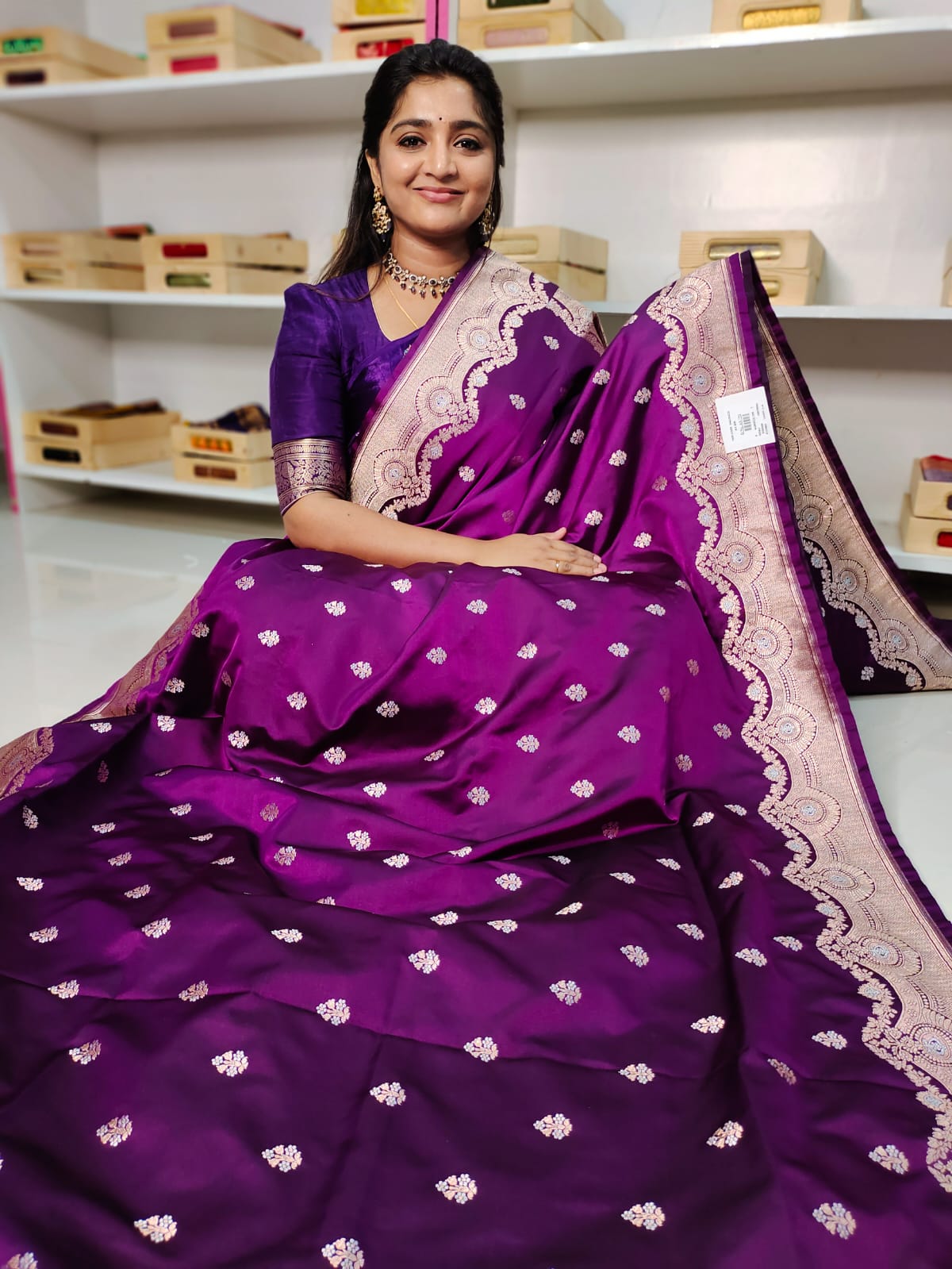 Katan banarasi silk