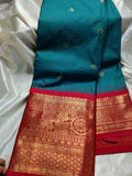 Ashadam gadwal silk saree