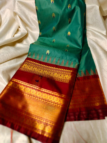 Vitange gadwal silk saree