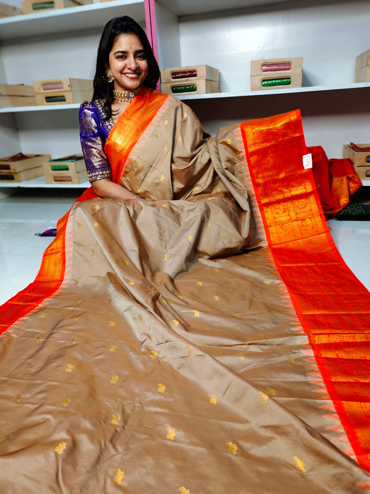 50% offer gadwal silk saree