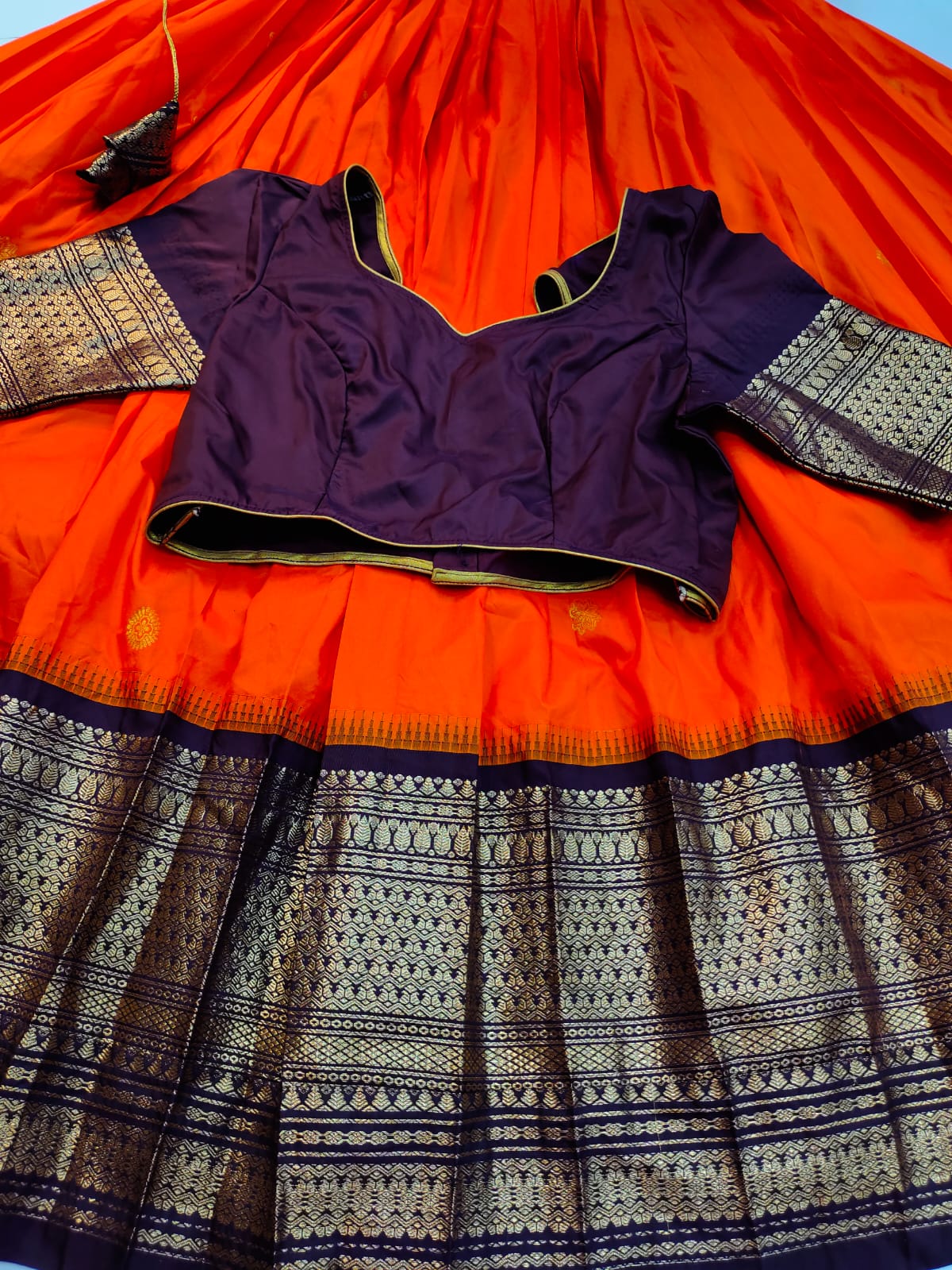 Gadwal lehangas offer