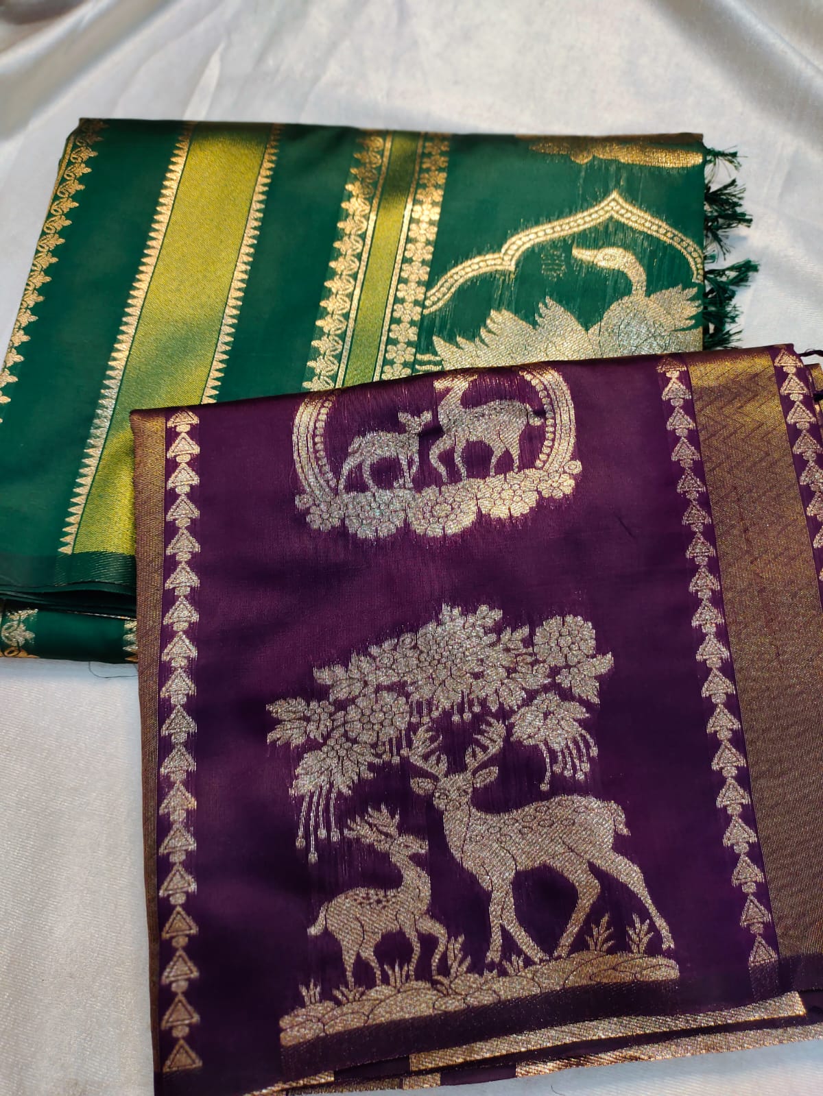 1+1 banarasi saree