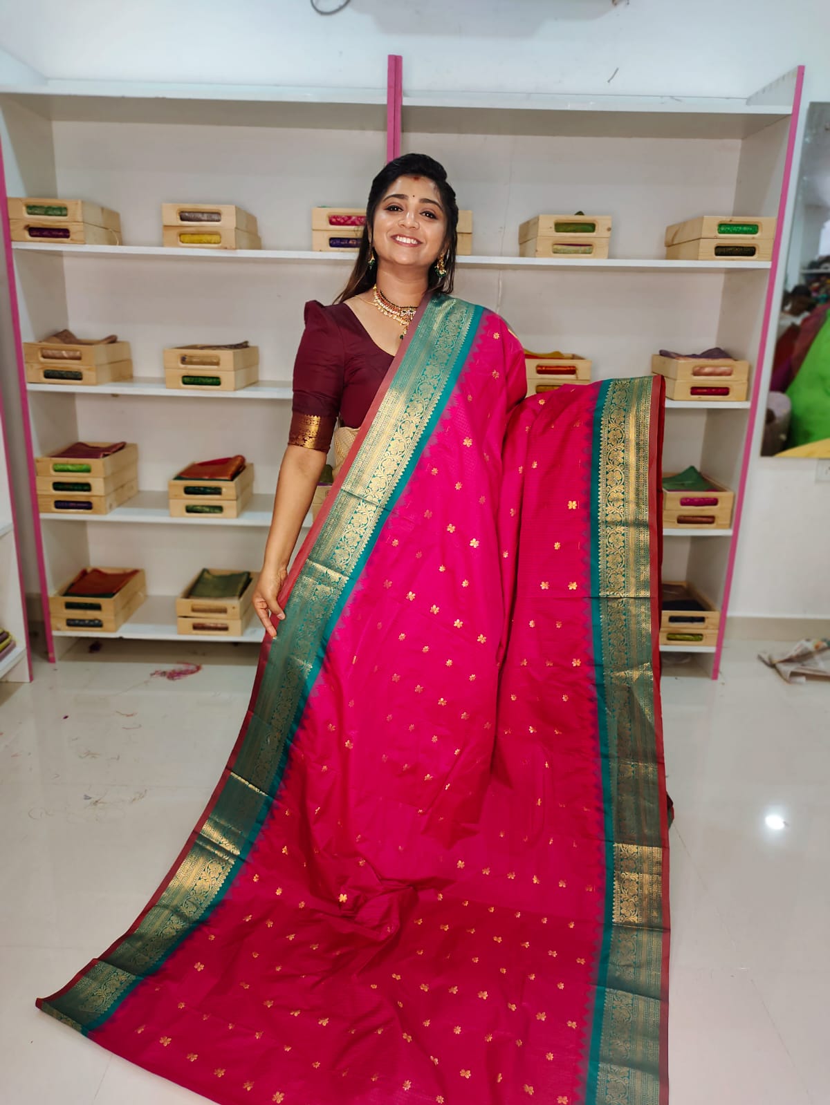 50% offer gadwal silk sarees