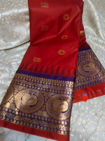 ప్రీమియం గద్వాల్ సిల్క్ చీరలు